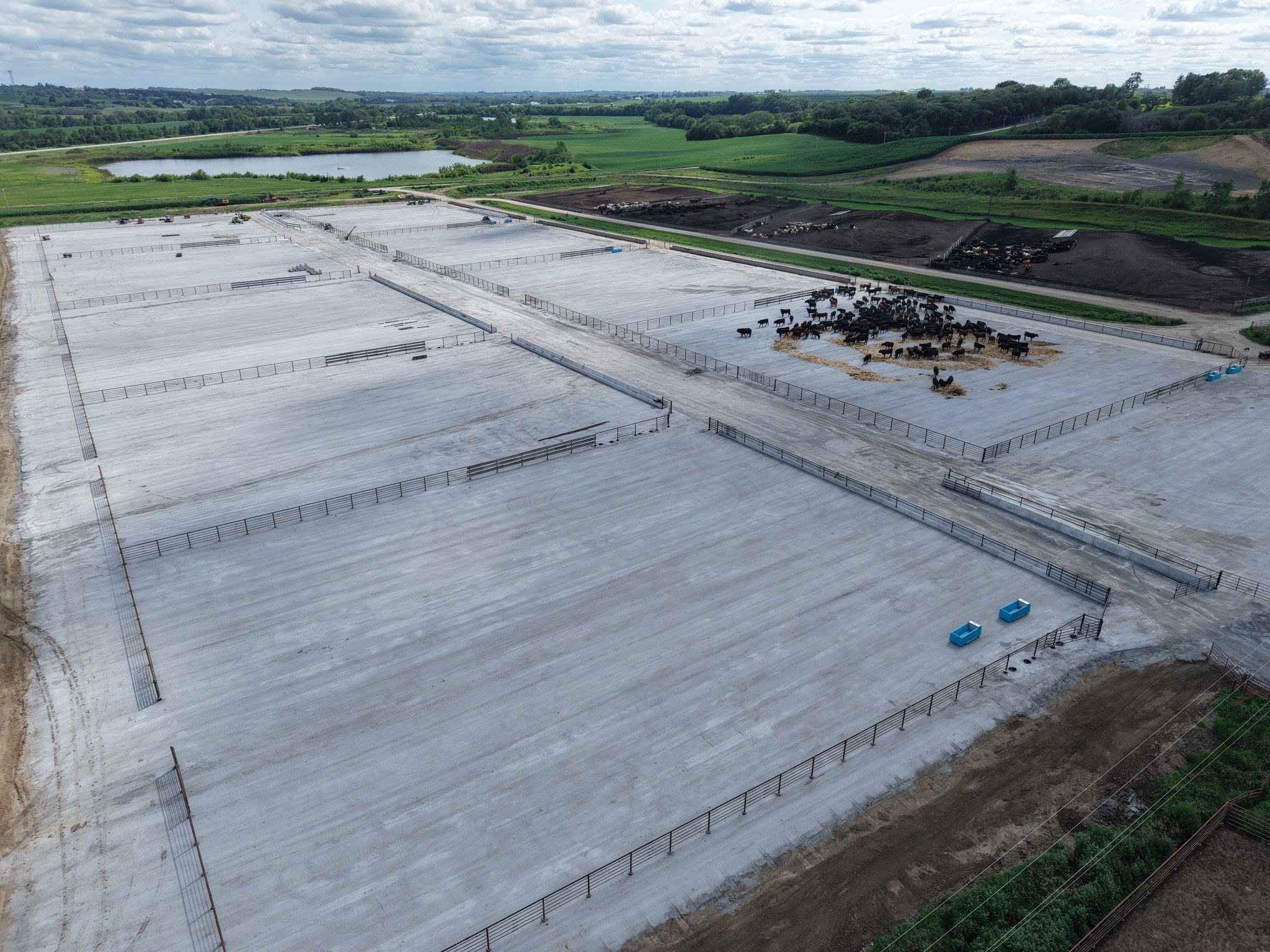 Large completed RCC pad